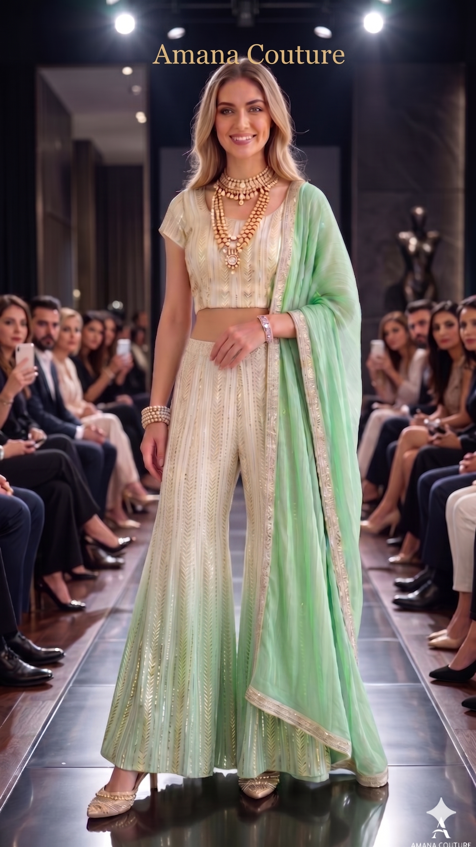 Bollywood Inspired Designer Sharara Set – 3 Piece ✨