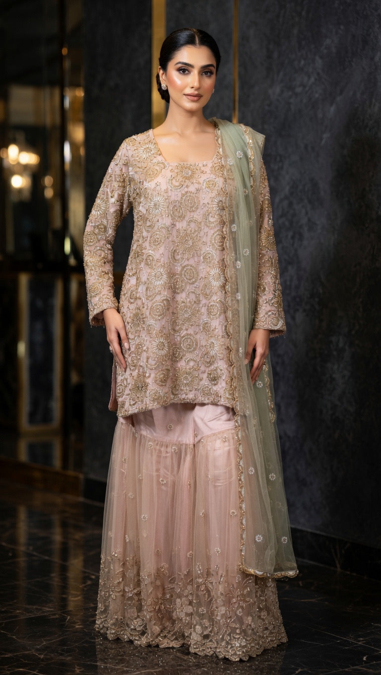 Sharara -3 piece set