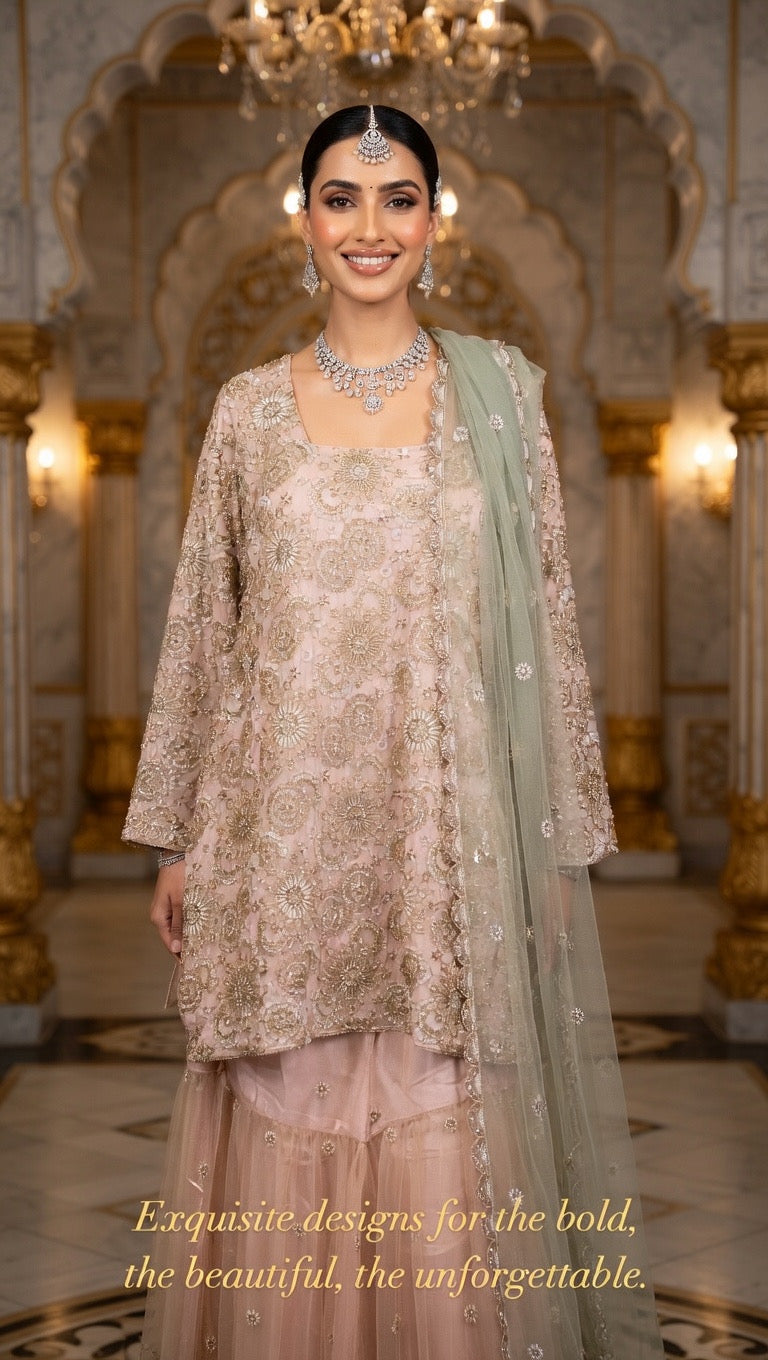 Sharara -3 piece set