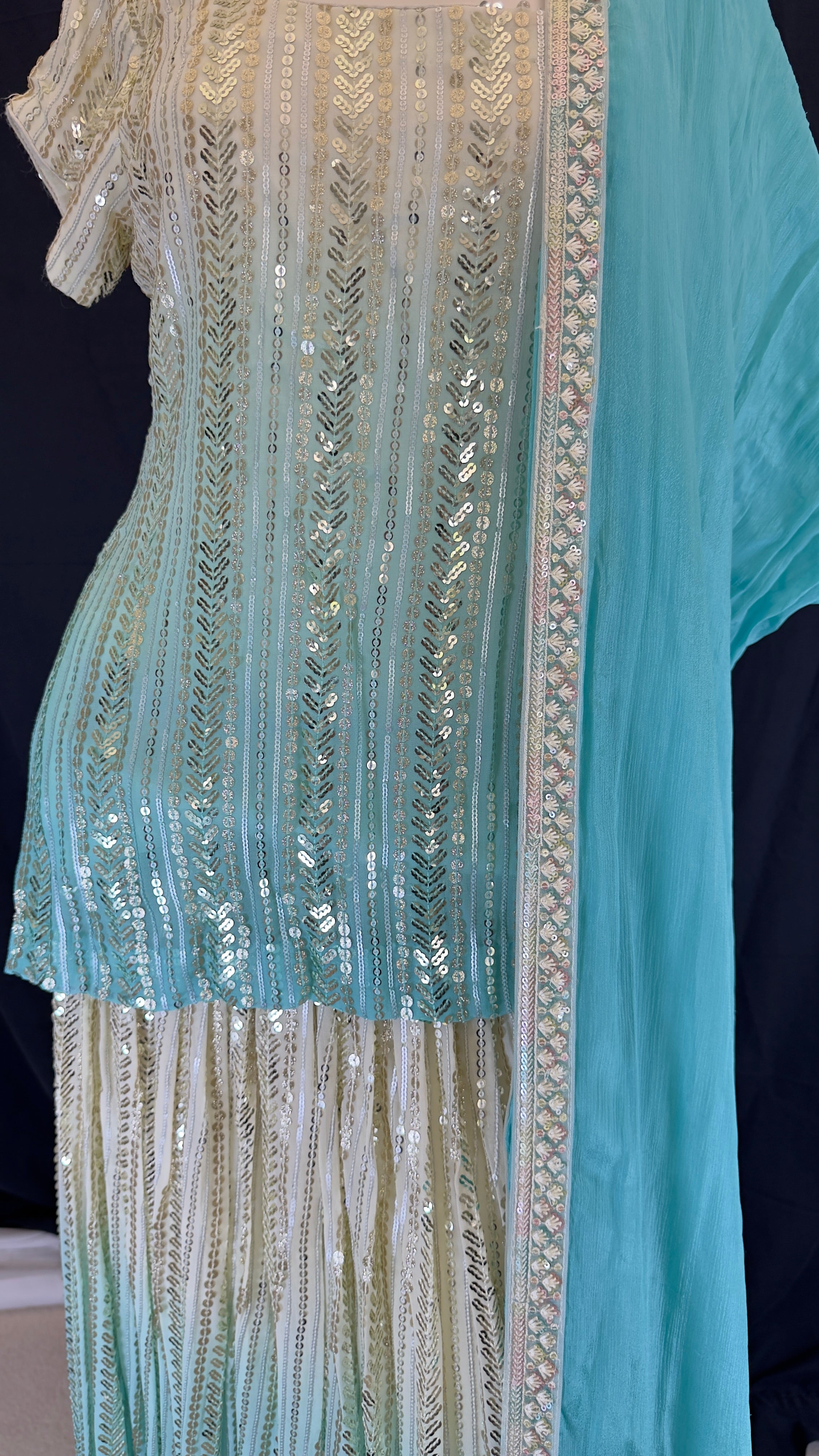 Custom Bollywood Inspired Designer Lehenga – 3 Piece Set ✨