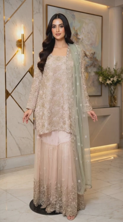 Sharara -3 piece set