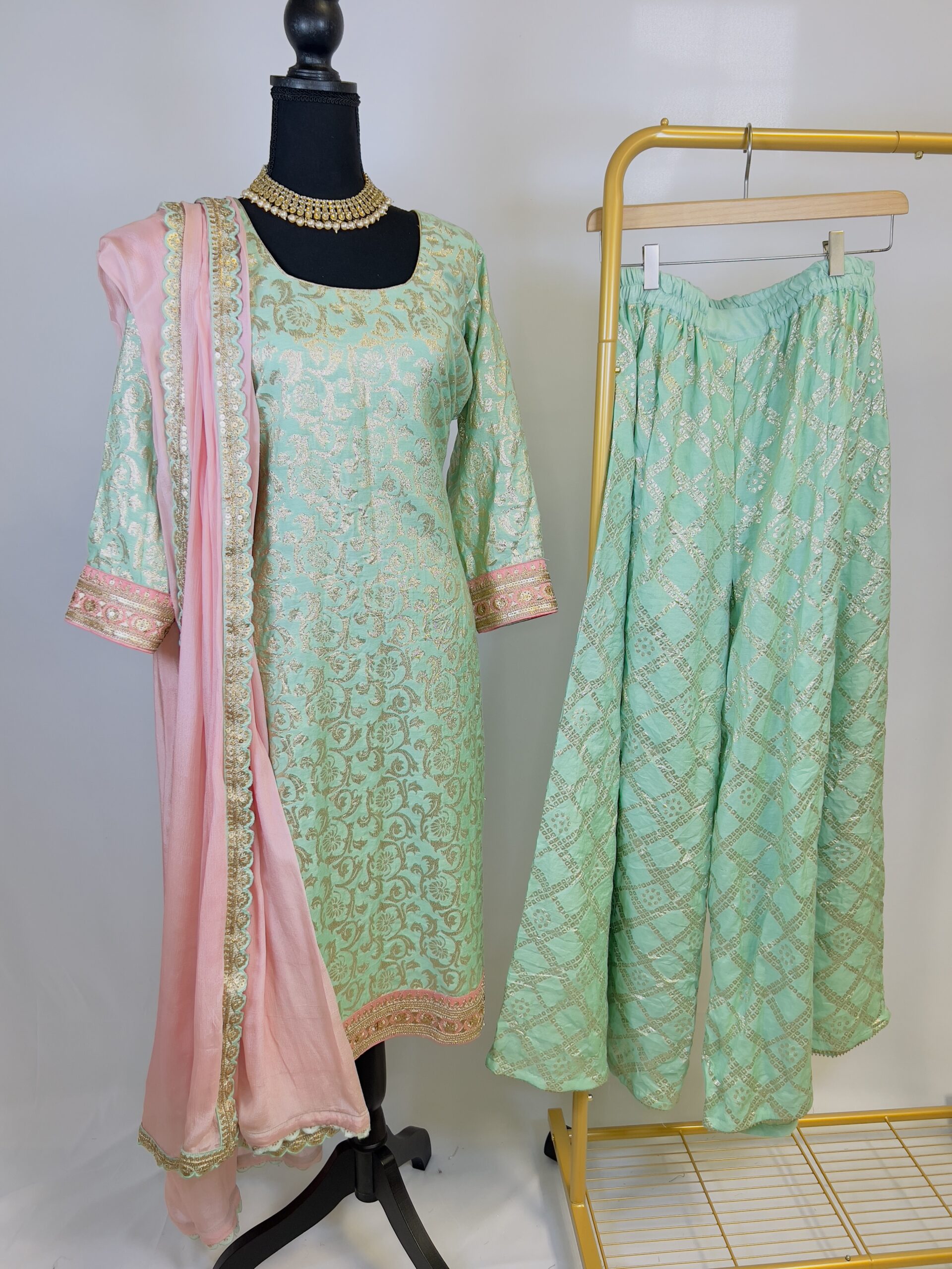 Sharara- 3 piece set