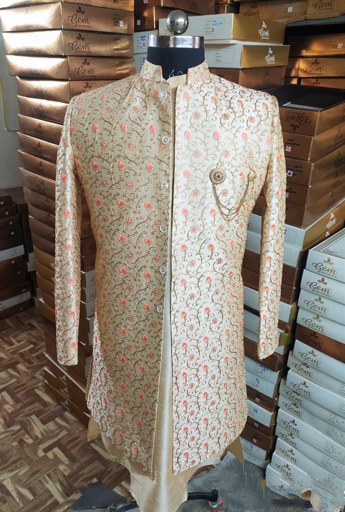 Sherwani- Long Vest / Jacket