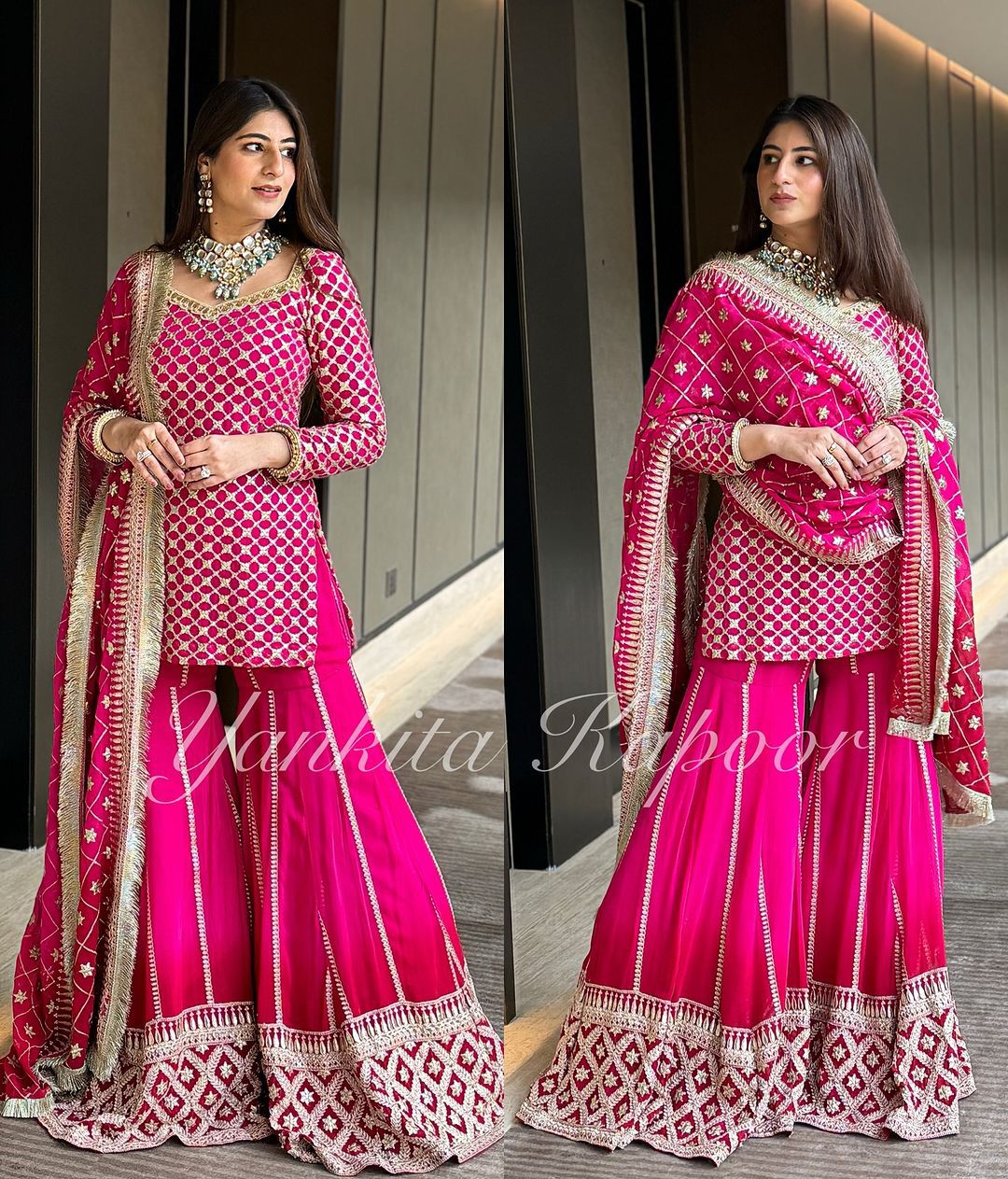 Sharara- 3 Piece Set